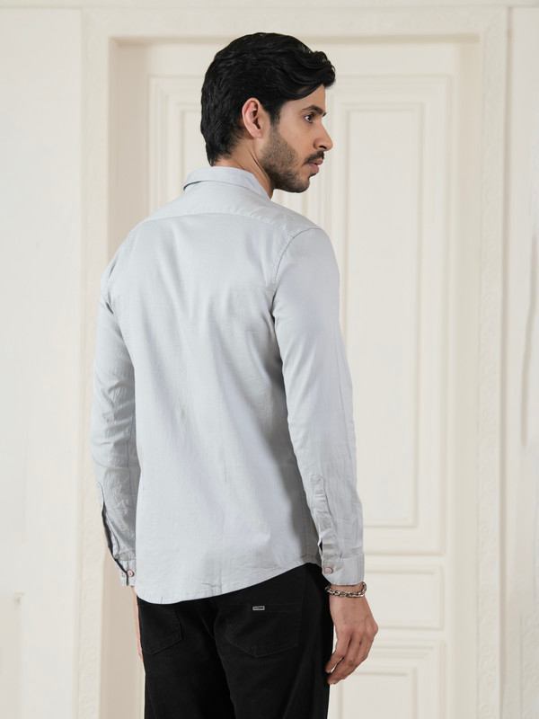 ALBION MENS HORIZON GREY SHIRT