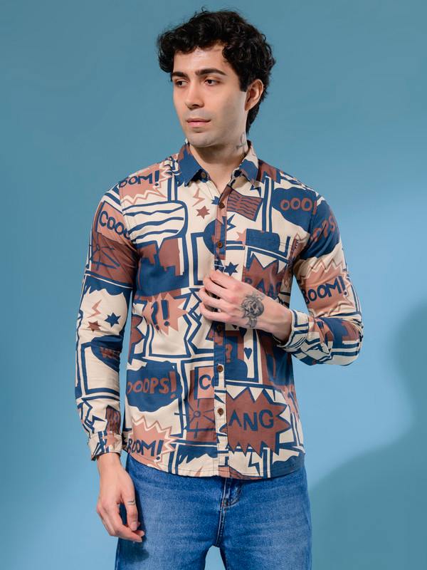 ALBION MENS HORIZON MULTI SHIRT
