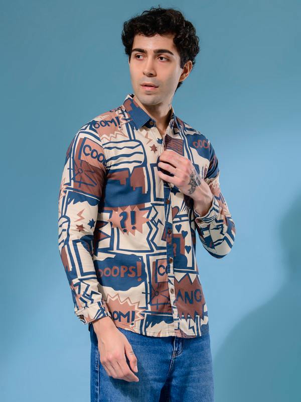 ALBION MENS HORIZON MULTI SHIRT