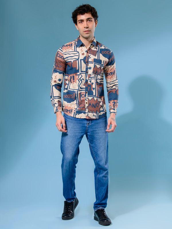 ALBION MENS HORIZON MULTI SHIRT