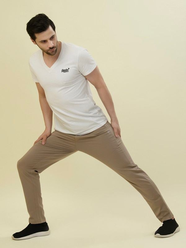 Albion Premium Mens Khakhi Lowers
