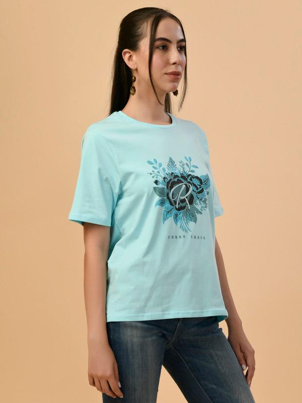 ALBION PREMIUM LADIES AQUA REGULAR T-SHIRT