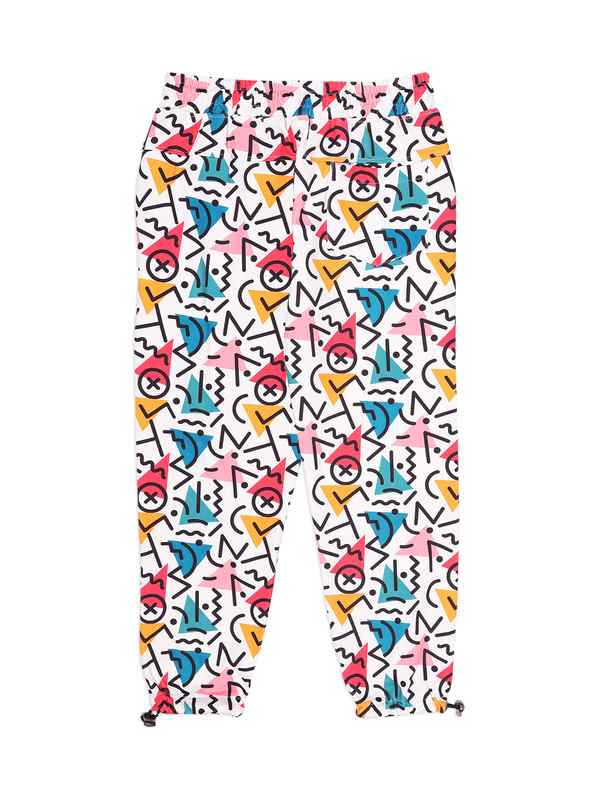 Albion Kids Boys White Casual Jogger