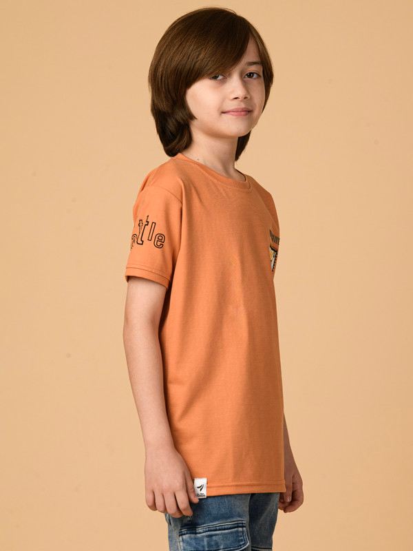 ALBION PREMIUM BOYS PEACH T-SHIRT