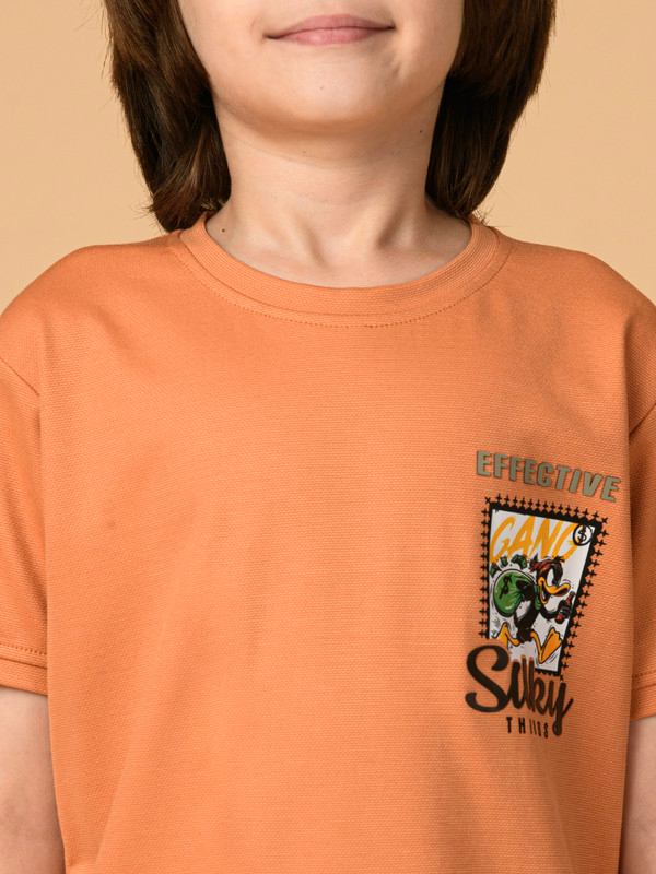 ALBION PREMIUM BOYS PEACH T-SHIRT