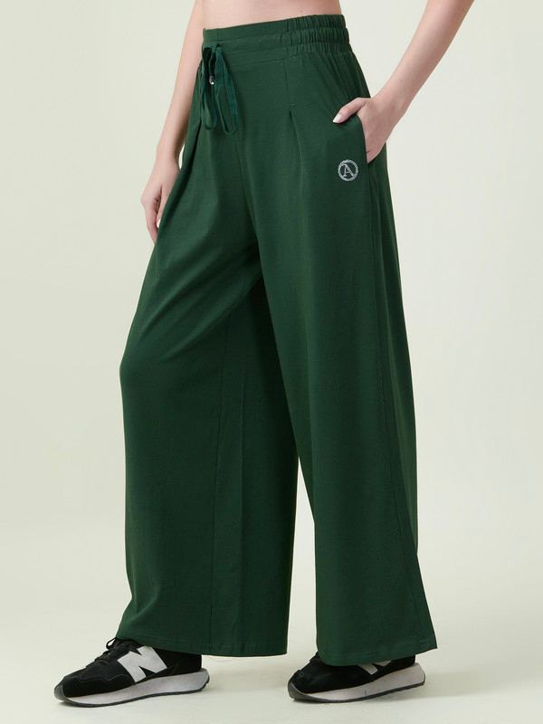 Albion Premium Ladies Muskan Lower Green Lowers