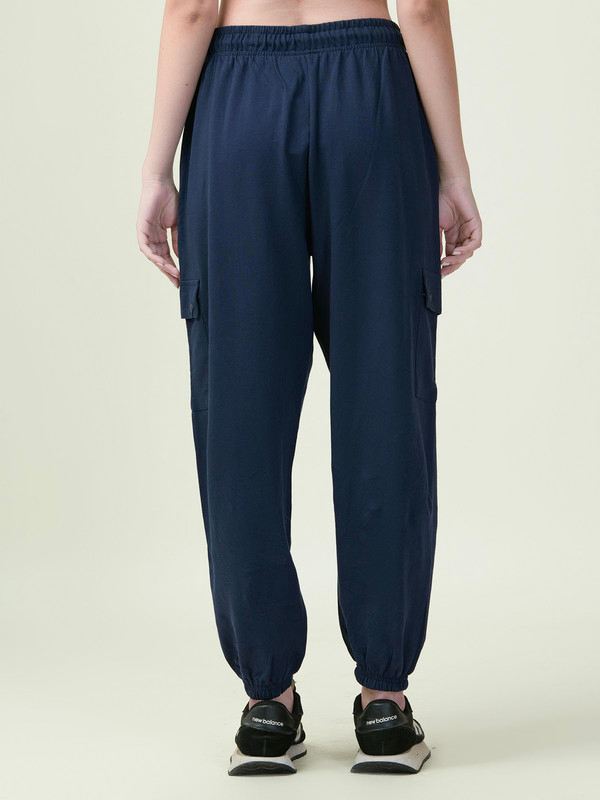 Albion Premium Ladies Cyan Lower Navy Lowers Jogger
