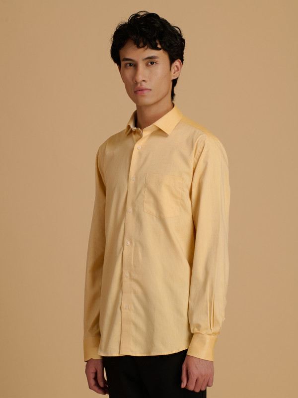 Albion Premium Mens Orange Shirt Fs