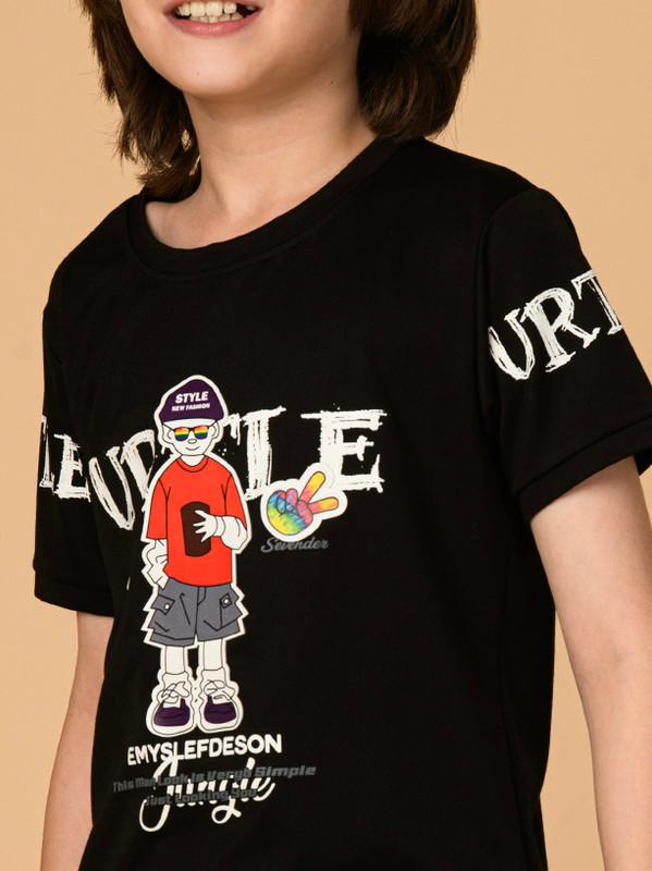 ALBION PREMIUM BOYS GREEN T-SHIRT