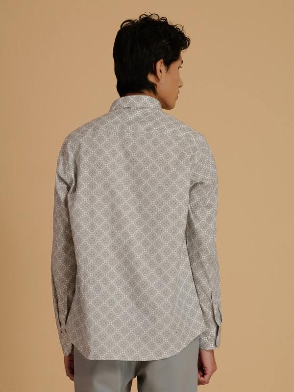 Albion Premium Mens Cream Shirt Fs