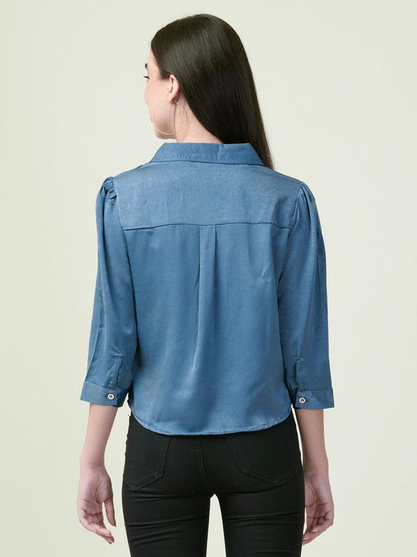 Albion Premium Ladies Ol Blue Top