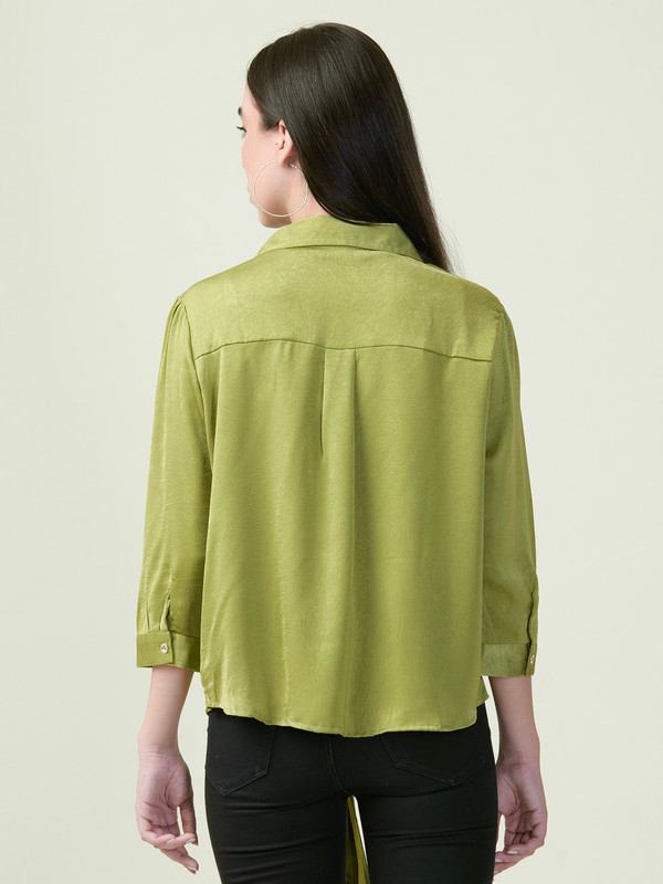 Albion Premium Ladies Ol Green Top
