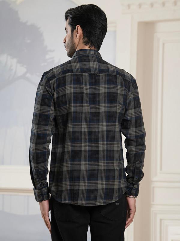 ALBION MENS MOF L OLIVE SHIRT