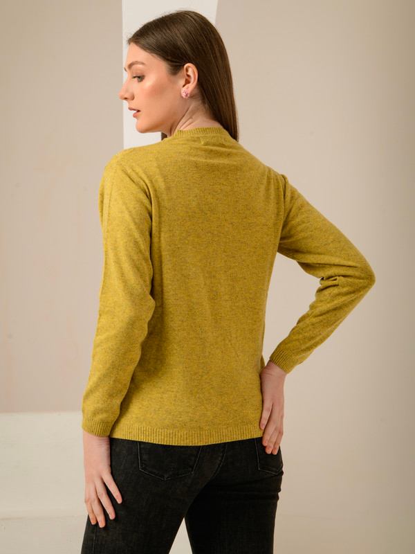 ALBION SMART MEHNDI LADIES WINTER CARDIGAN