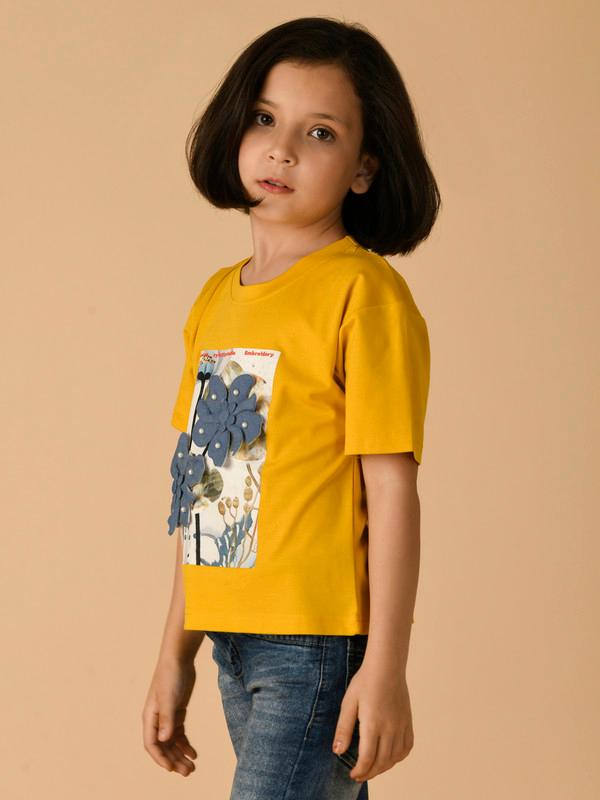 ALBION PREMIUM GIRLS MUSTRED TOP