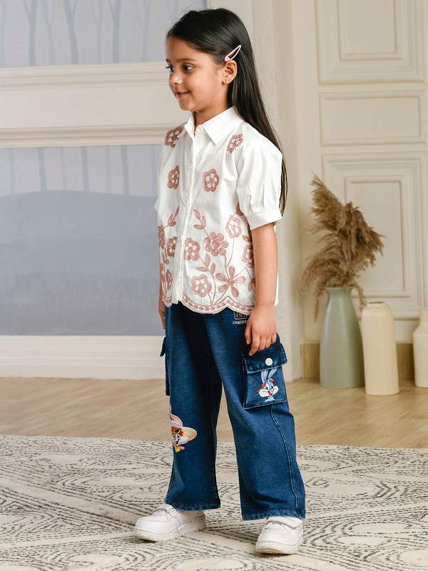 ALBION PREMIUM GIRLS LOLIPOPZ WHITE TOP
