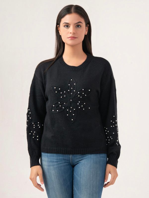 Albion Women Winter Black Sweaters