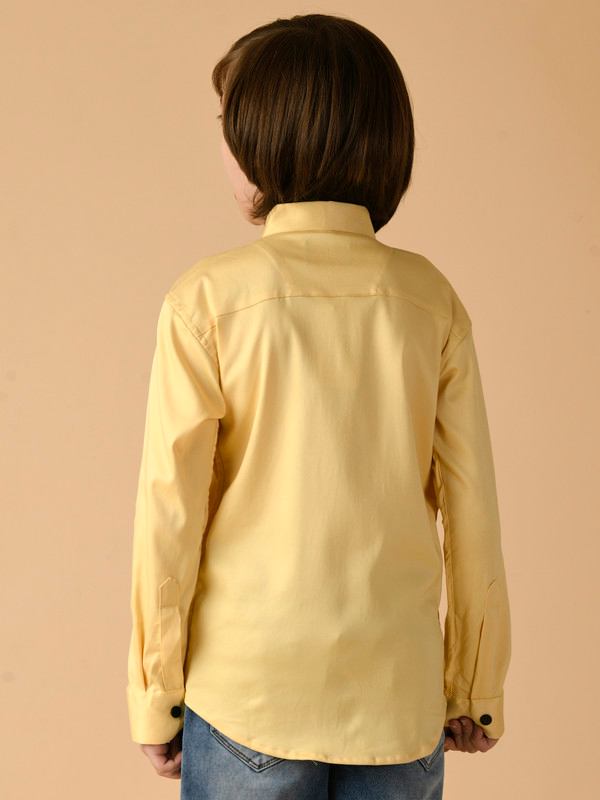 ALBION PREMIUM BOYS YELLOW SHIRT
