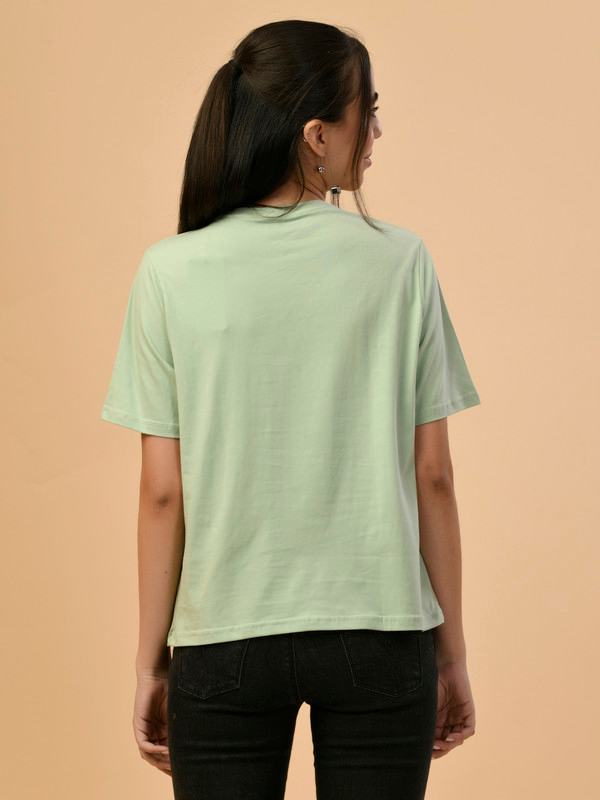 ALBION PREMIUM LADIES L.GREEN REGULAR T-SHIRT