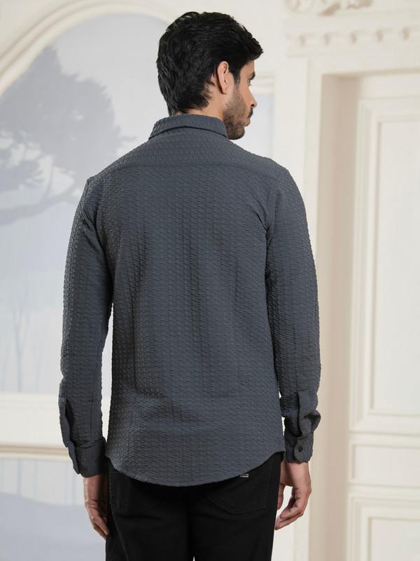 ALBION MENS SMOKER GREY SHIRT