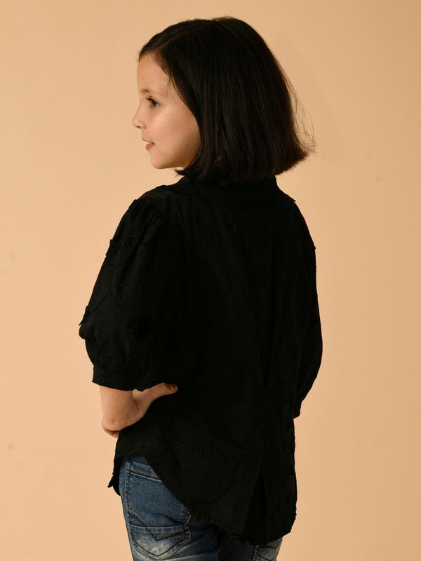 ALBION PREMIUM GIRLS BLACK TOP