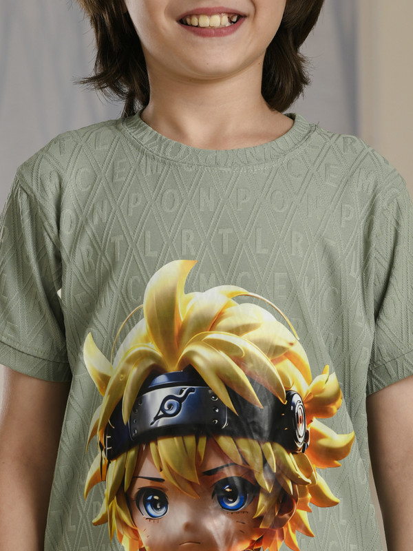 ALBION PREMIUM BOYS SET CARGON GREY COORD SET