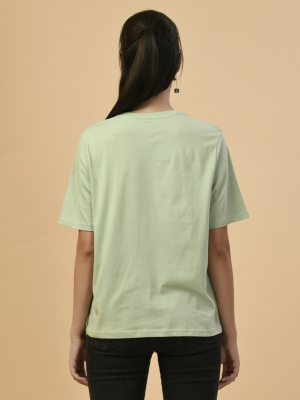 ALBION PREMIUM LADIES L.GREEN REGULAR T-SHIRT
