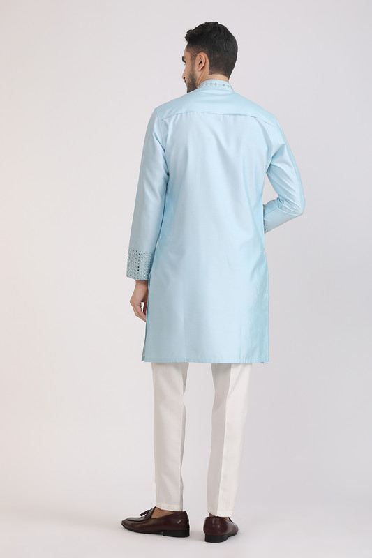 Albion Mens Primume Sky Kurta Pyjama