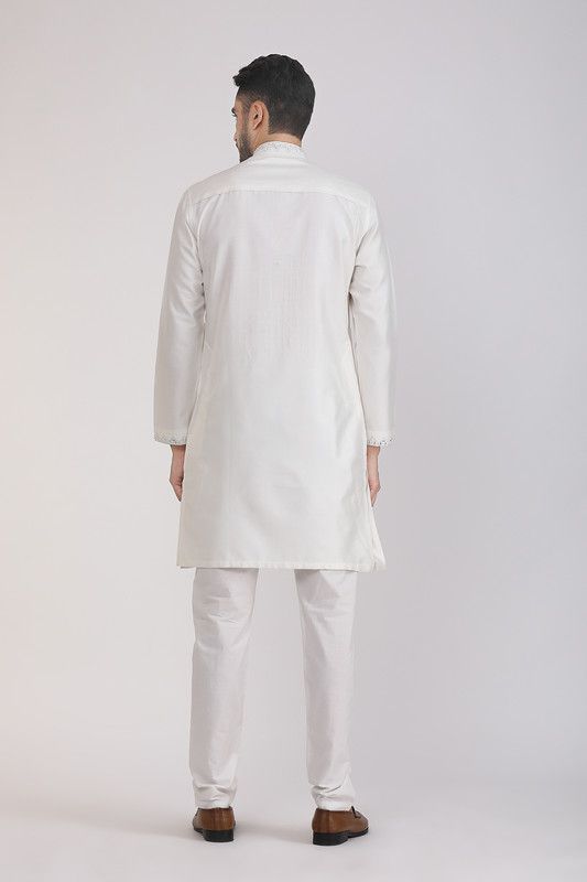 Albion Mens Primume CREAM Kurta Pyjama