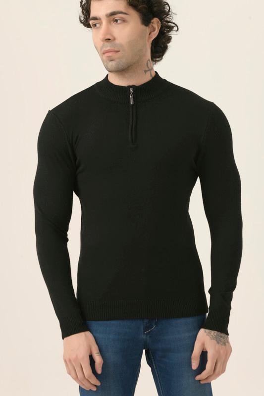 Albion Mens Winter Black Sweaters