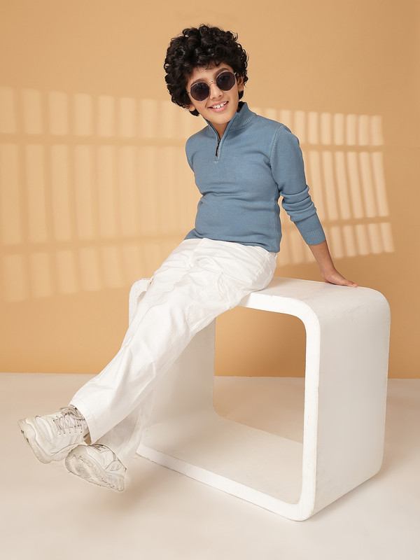 Albion By CnM Kids Boys BLUE PULLOVER