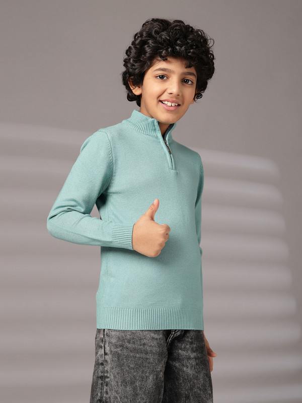 Albion By CnM Kids Boys GREEN PULLOVER