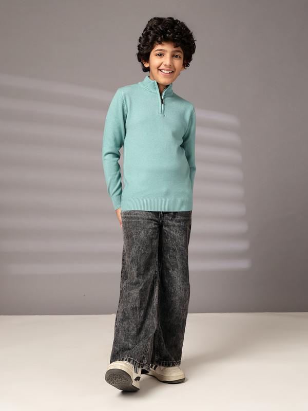 Albion By CnM Kids Boys GREEN PULLOVER