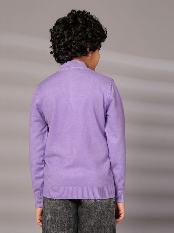 Albion By CnM Kids Boys L PURPLE PULLOVER