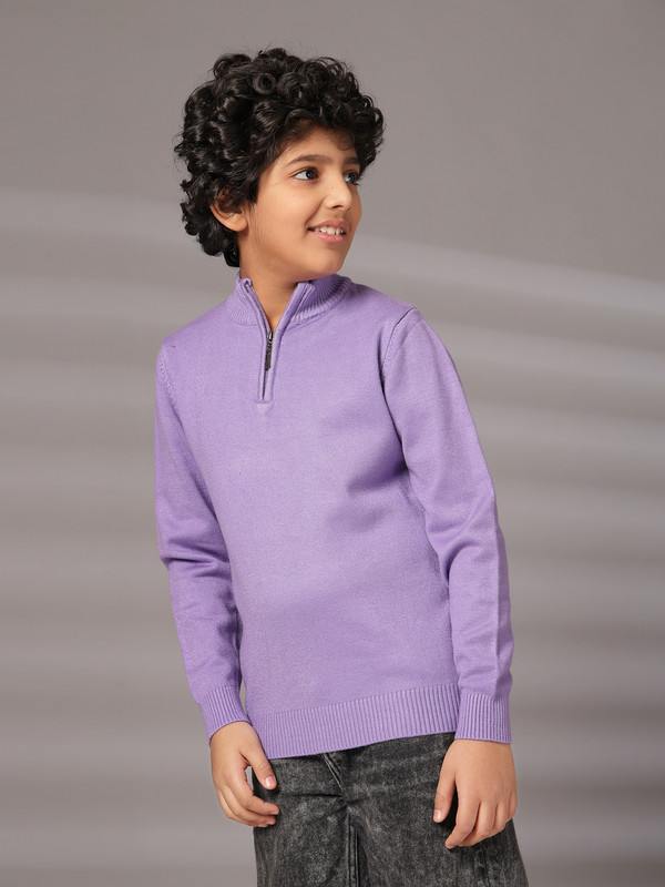 Albion By CnM Kids Boys L PURPLE PULLOVER