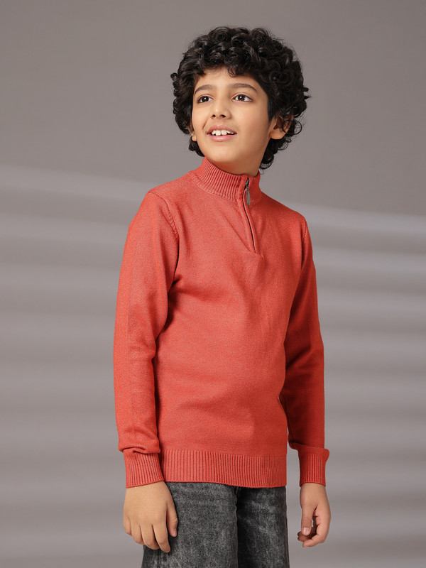 Albion By CnM Kids Boys RUST PULLOVER