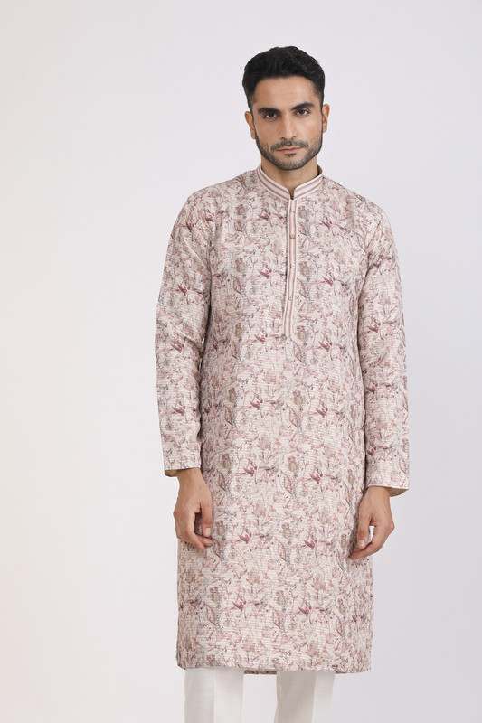 Albion Mens Primume Multi Kurta Pyjama