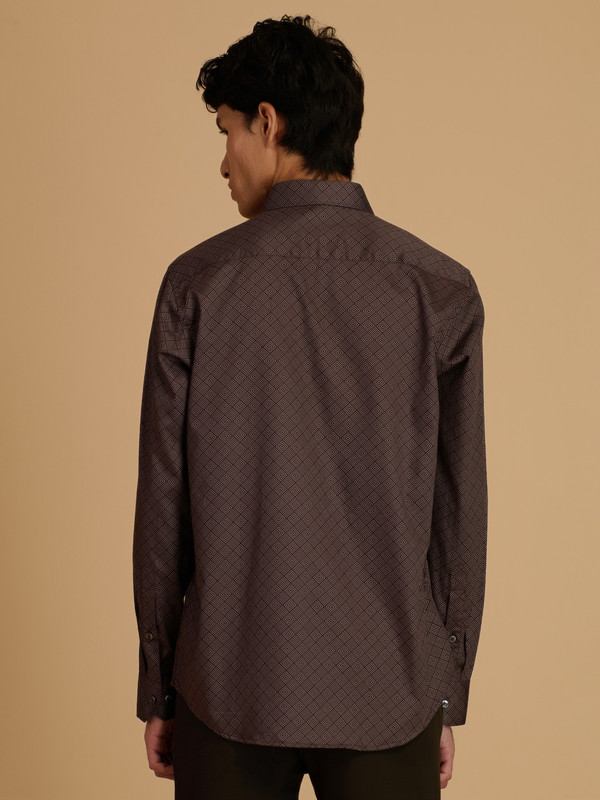 Albion Premium Mens Print Shirt Fs