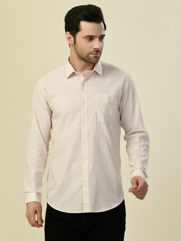 ALBION PREMIUM AEROMEN CHECKS MENS SHIRT