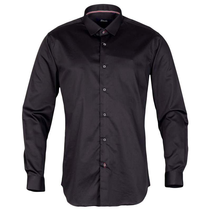 ALBION MENS WHITE STEELE SHIRT F/S