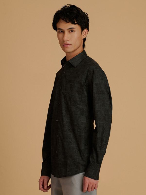 Albion Premium Mens 1 Olive Shirt Fs