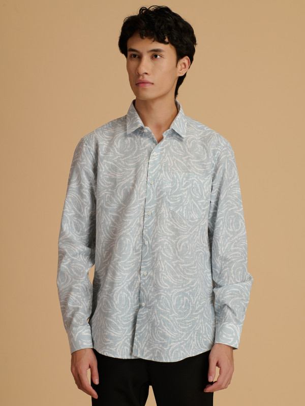 Albion Premium Mens Print Shirt Fs