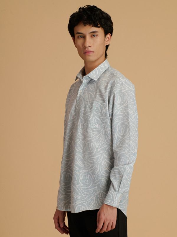 Albion Premium Mens Print Shirt Fs