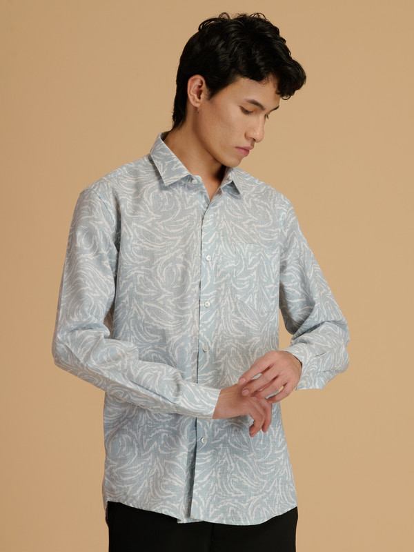 Albion Premium Mens Print Shirt Fs