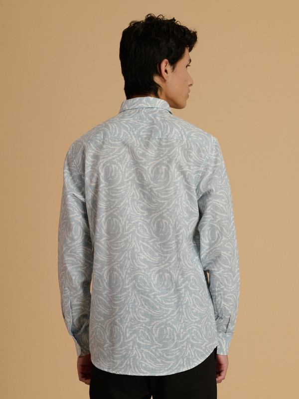 Albion Premium Mens Print Shirt Fs