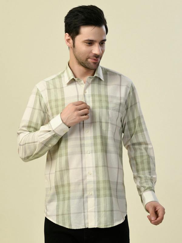 ALBION PREMIUM AEROMEN CHECKS MENS SHIRT