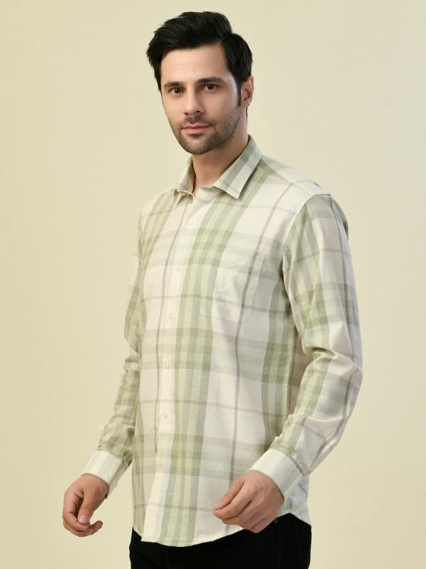 ALBION PREMIUM AEROMEN CHECKS MENS SHIRT