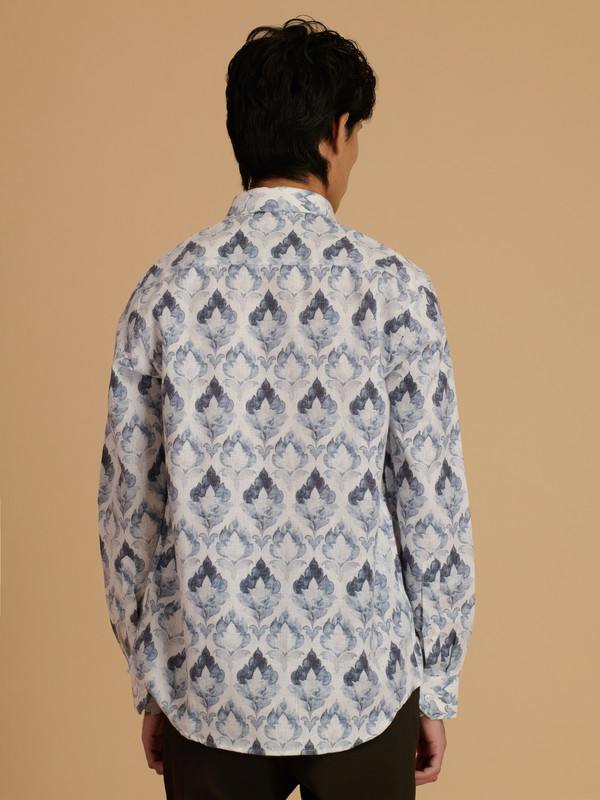 Albion Premium Mens Print Shirt Fs