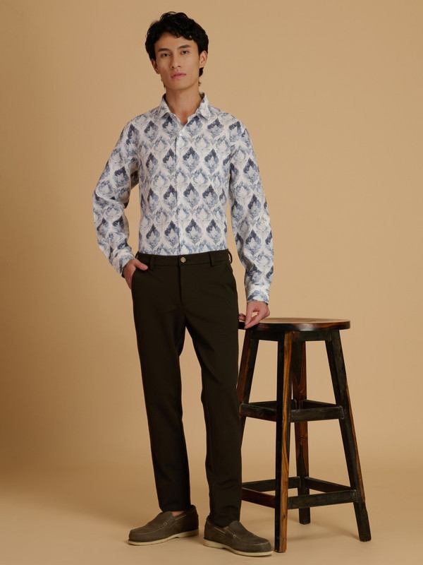 Albion Premium Mens Print Shirt Fs