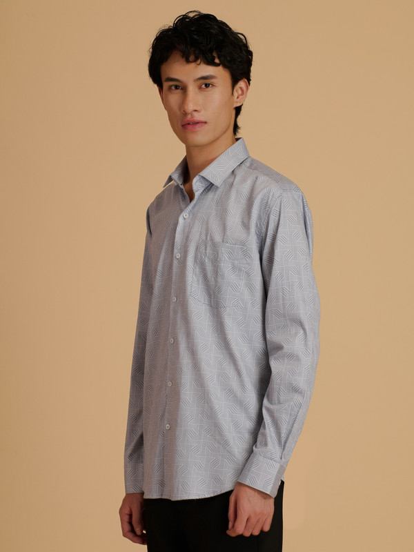 Albion Premium Mens Print Shirt Fs